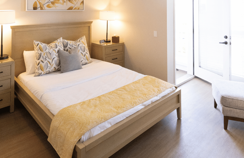 Bedroom for guests at RMHOC