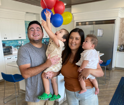 Gil Family smiling
